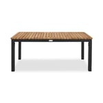 Utebord Comfort Garden Bahamas 110x60 cm Svart/Teak