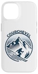 Coque pour iPhone 14 Courchevel France Ski d'hiver