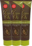 THREE PACKS of Argan Oil Shampoo 300ml