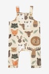 Name it baby - Overall nbmOrvan Sweat Overall Bru - Beige