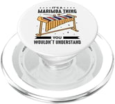 Funny Marimba Instrument Pun for a Marimba Player PopSockets PopGrip for MagSafe