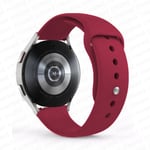 (galaxy 5-5 prorose red)ranneke Samsung Galaxy kellolle 4/4 Classic/5/5 pro/3/46mm/42mm/Active 2 Gear S3 Silikonirannekoru Huawei GT 2/pro ranneke|Kellorannekkeet|