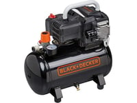 Black+Decker Oljefri Kompressor 12L 1,5Km 8Bar