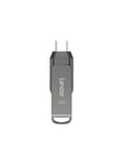 Lexar JumpDrive Dual Drive D400 - 32GB - Minnepenn