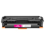 Toner 415A (avec puce) compatible avec HP 415A Multipack pour W2030A W2032A W2030X W2031A W2033A Color Laserjet Pro MFP M479fdw M479fnw M479fdn M479dw M454dn M454dn 4dw M4 79 (1 x magenta)