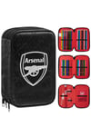 Arsenal F.C. Kids 3 Tier Pencil Case Set Football Fans Accessories Storage