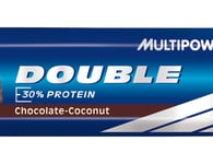 Multipower Dobbel Bar Sjokolade-Kokos 60g