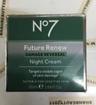 #No7 FUTURE RENEW Damage Reversal Night Cream - 50ml free postage