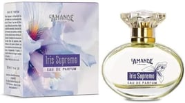 L'AMANDE - Parfum Femme Frais et Fleuri avec Notes de Jasmin, Parfum Femme aux Parfums Boisés, Musqués et Talcati, Eau de Parfum Sentori Doux et Naturel - Iris Supremo, 50 ml