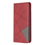 Unichthy Samsung Galaxy S20 Ultra Case Shockproof Flip PU Leather Wallet Phone Case Folio Magnetic TPU Gel Bumper with Stand Card Slots Holder Slim Protective Cover for Samsung Galaxy S20 Ultra Red