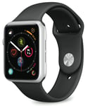 Puro Apple Watch rem - S/M og M/L - Silikone - 42-49 mm - Sort