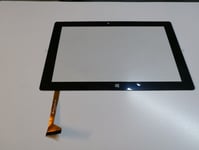 noir: ecran tactile touchscreen digitizer Thomson THBK1-10.32WIN modèle Win10