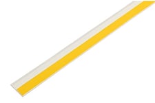 Schellenberg 66401 Baguette de fenêtre autocollante en PVC souple Blanc 40 x 1500 mm