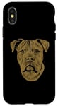 Coque pour iPhone X/XS Race De Chien Italienne,animal De Compagnie - Cane Corso