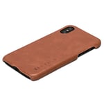 KANVASA iPhone 8 Pochette/iPhone 8 Case Cuir Coque Marron One Housse pour Apple iPhone - Etui de Luxe de Véritable Cuir Authentique - Protection Optimale & Cuir Premium