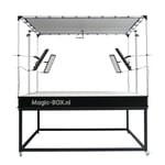 Magicbox Packshot Table - Photo Table - Mini Photo Studio For Professional Photography - 200X200x220cm (Wxdxh)