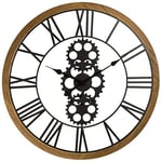 Atmosphera - Horloge mécanique - métal & Bois D70 cm