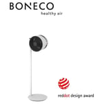 BONECO F230 Air Shower Pedestal Fan White, Powerful SilentRotation 270° RRP £249