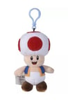 Simba Nintendo Super Mario Plush Toad Keychain - 12 CM