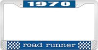 OER LF121670B nummerplåtshållare 1970 road runner - blå