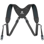 Vanguard VEO Optic Guard Deluxe Harness, mustat kiikarivaljaat