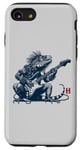 Coque pour iPhone SE (2020) / 7 / 8 Guitariste Musical Iguana, Guitare