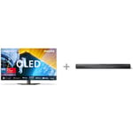 Philips 55" OLED809 – 4K Ambilight Google TV + Fidelio FB1 7.1.2 Dolby Atmos Soundbar -tuotepaketti