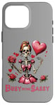 Coque pour iPhone 16 Pro Max Occupé à être impertinent - Queen Sassy Design - Sassy Crazy Babe