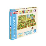 Jeujura Premier Coffret en Bois-des Jeux simplifiés pour Les Plus Petits dès 2 Ans – Règles revisités – Apprendre à Jouer à Plusieurs – pour s’Amuser en famille-8110, 8110