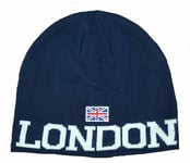 Beanie Hat Mens Womens London England Union Jack Great Britain