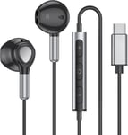 USB C Headphones Samsung Galaxy S23 Ultra S22 S21 S20 Iphone USB Earphone