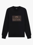 Paul Smith Organic Regular Fit Jumper, Black