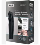 Wahl GroomEase Battery Stubble & Beard Trimmer 9 Pieces Kit