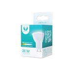 LED-Lampa GU10, 3W, 230V, 4500K, Vit neutral