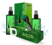 Neo Hair Roller & Lotion Combo Pack - Reduce hair loss and promotes hair growth