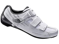 SHIMANO Boy's Rp3 Road Biking Shoes, White, 2.5 UK