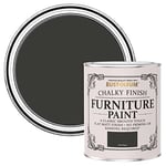 Rust-Oleum Black Upcycled Furniture Paint in Chalky Finish - Dark Magic 750ML (SHDRCT899)