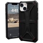 UAG Monarch - beskyttelsesdeksel for iPhone 14 Plus (kevlar-svart)