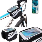 For Motorola Moto G52 bike frame bag bicycle mount smartphone holder top tube cr