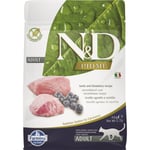 Aliments pour chat Farmina N&D Adulte Myrtille Agneau 300 g