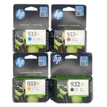 HP 932XL 933XL Ink Cartridges Black Cyan Magenta Yellow Genuine Original 2023/24