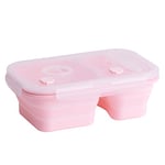 VINNARZ Boîte à sandwich pliable en silicone 1360 ml pour voyage et camping Microvave et réfrigérateur