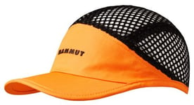 Casquette unisexe mammut aenergy mesh noir orange