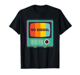 No Signal Green Square TV Color Bars Screen Test Pattern T-Shirt