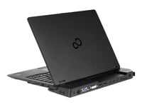 Fujitsu S26391-F1607-L109, Dockningsstation, 10.100 Mbps, Svart, Kensington, Fujitsu, Lifebook U7-Familjen