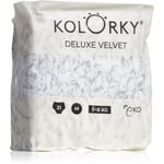 Kolorky Deluxe Velvet Love Live Laugh ØKO-engangsbleer Størrelse M 5-8 Kg 21 stk.