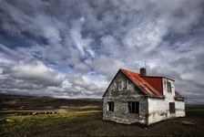 Deserted Farm Poster 21x30 cm