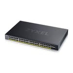 Zyxel Xgs1935-52hp 48x1ge 4x10ge Sfp+ Poe+ Lite-l3 Managed Switch