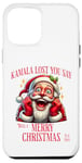 iPhone 12 Pro Max Kamala Lost Merry Christmas - Funny Christmas 2024 Election Case