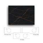 Macro Design Crown+ Dekton Benkeplate 121cm Laurent / Venstre